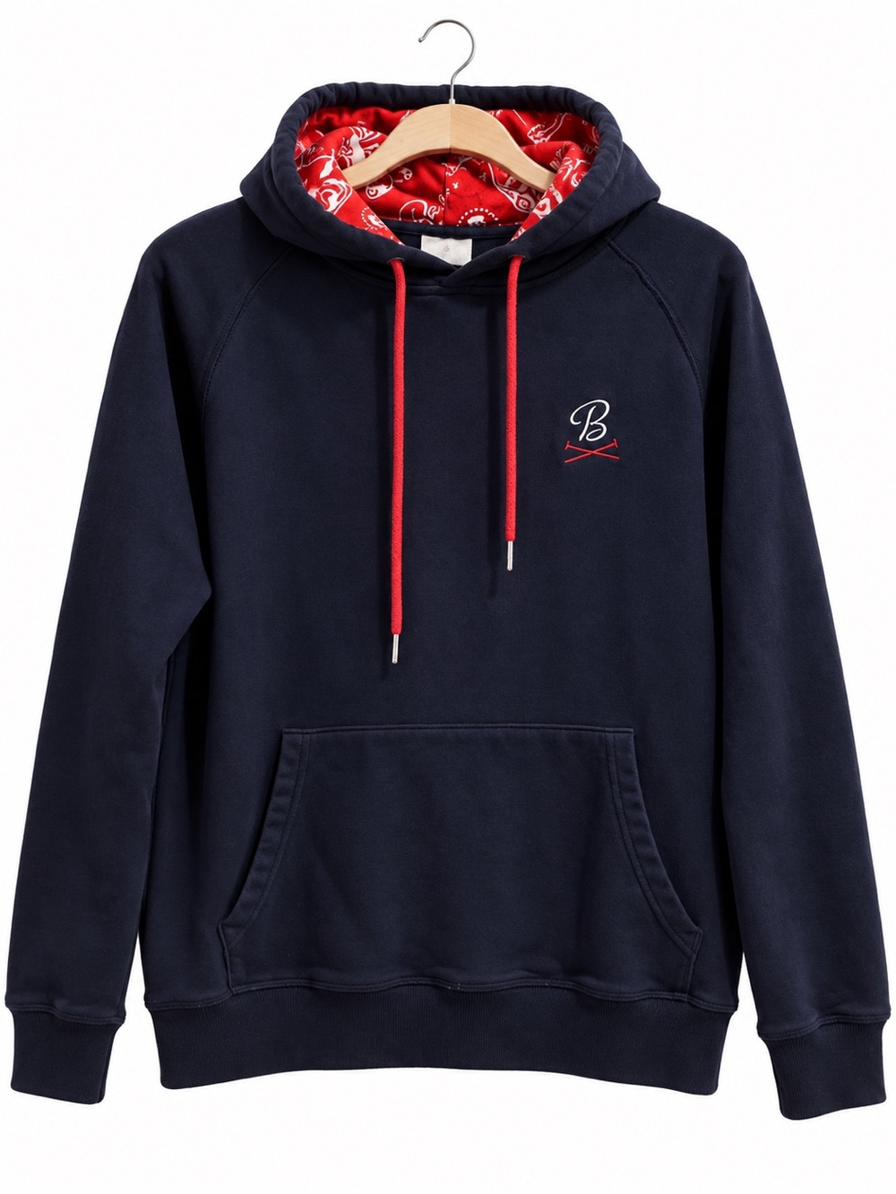 Barstool Sports Golf Hoodie Sweatshirt Men’s Medium Blue Embroidered Fore Play